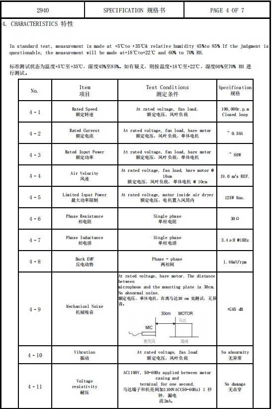 Motor Specification Diagram 2