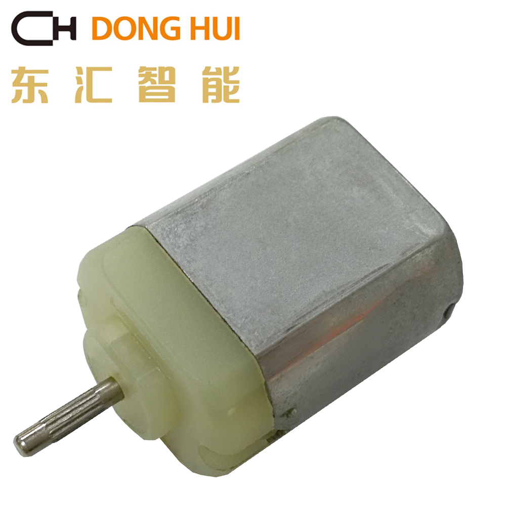 Small 6 Volt Flat Electric Door Lock Actuator FC280 Dc Motor with Low Noise Battery Powered Permanent Magnet Construction