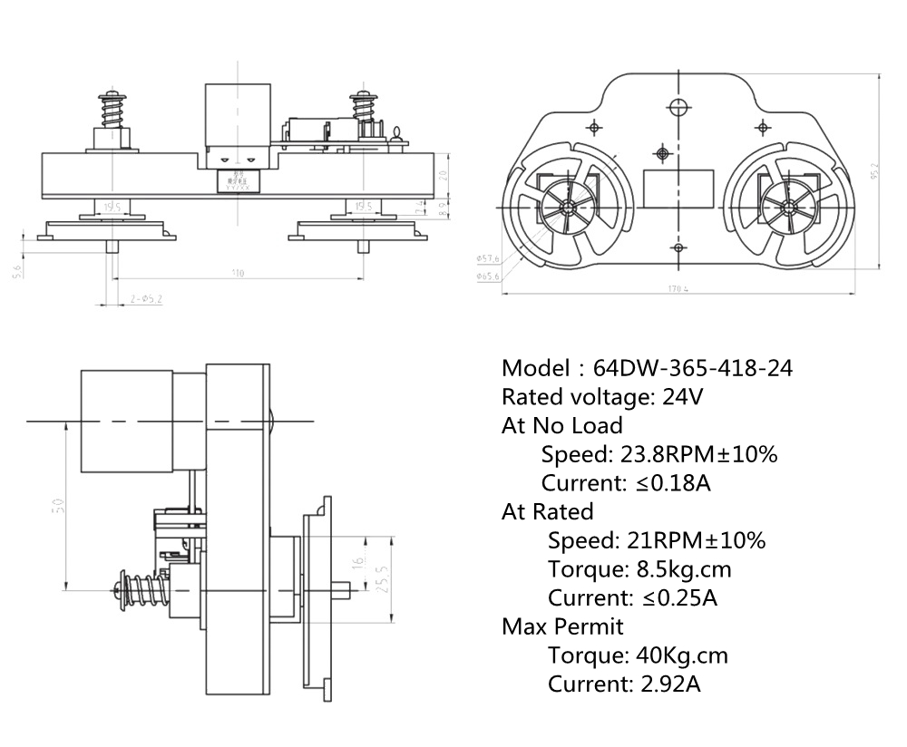Motor Connector detail