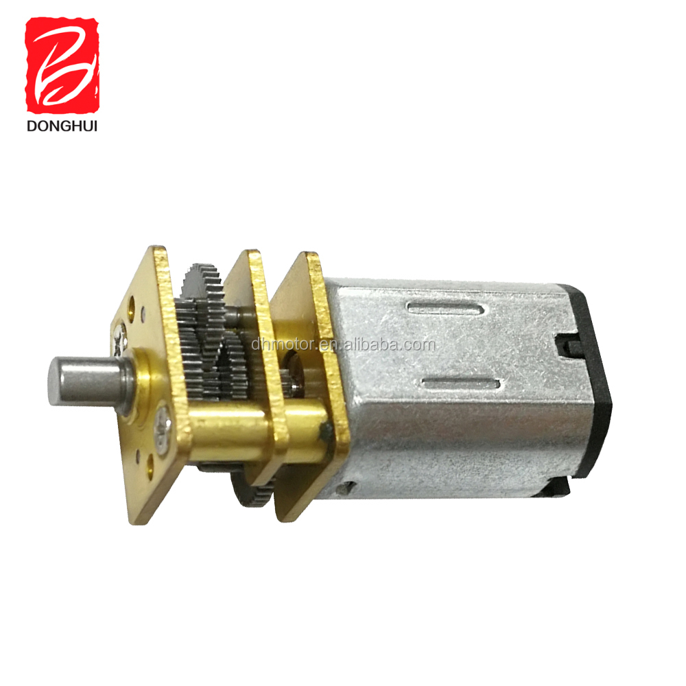 Cheap Price Customized Cheap Price DC 6/12V 75RPM Mini Electric Metal Boat Gear Motor with Gearwheel N20 Motor DGA12-N20
