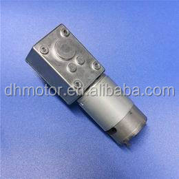 China Factory Customized  High Torque 5kg.cm  Low Speed 5-100rpm 6-24v Dc Worm Gear Motor Electric for Car 4260-370 Motor