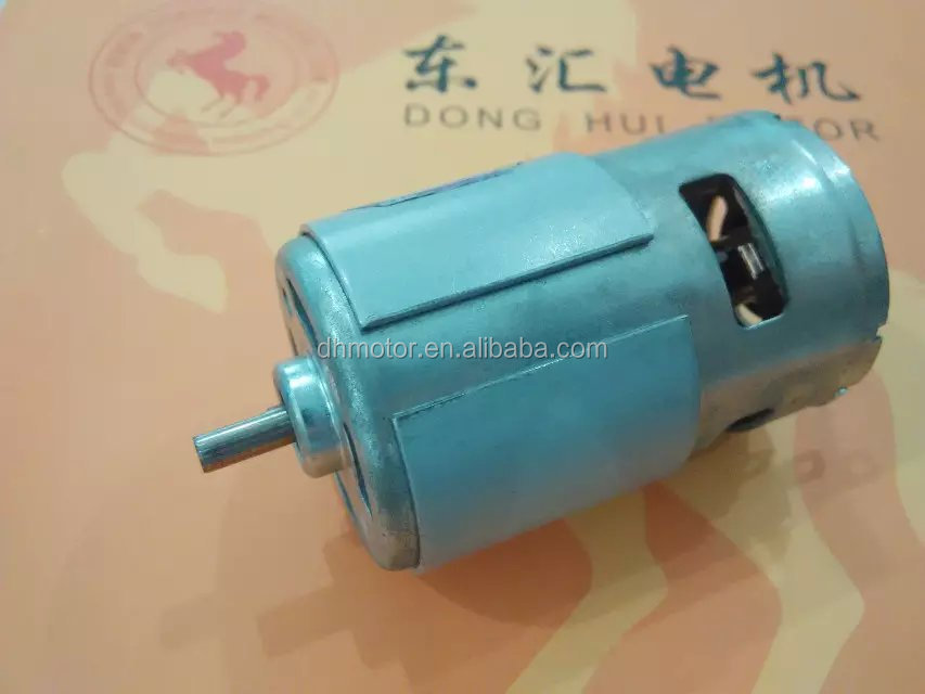 Hot Sale 12/24v High Torque  High Speed 5000-25000rpm Electric Engine Dc Micro Motor for Car Fan DRC-775