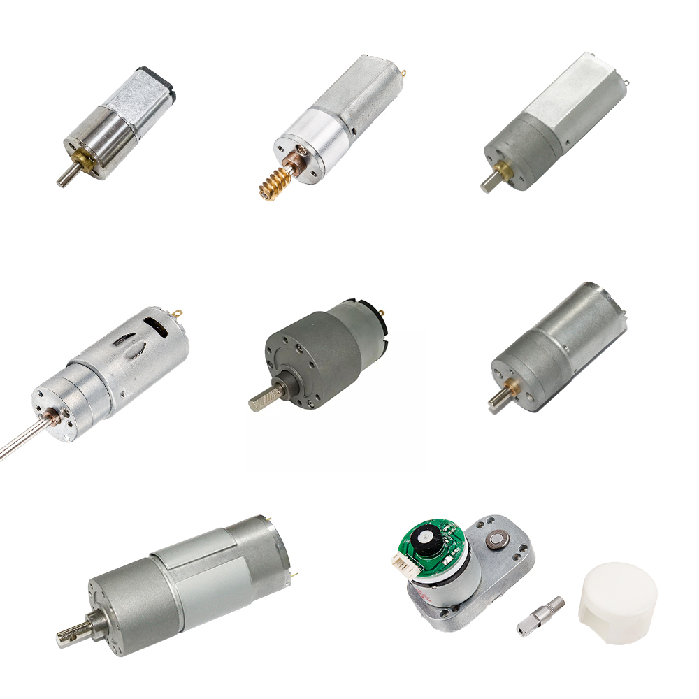 High Quality 25mm Permanent Magnet Gear Motor 12v 24v DC Motor with Brush Commutation and Gear Reduction