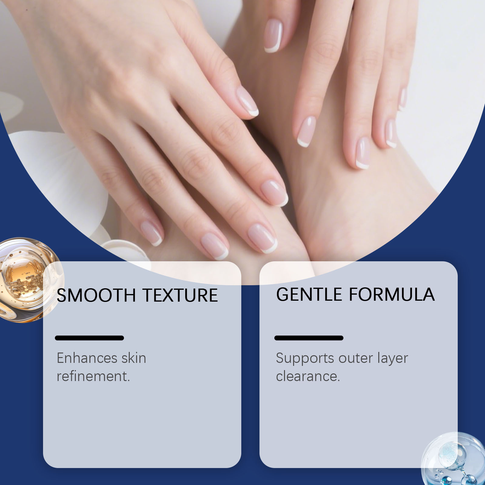 Nymixa Cuticle Remover Cream Nail Care Moisturizing Hands and Feet Nails Softening Natural Brightening Smooth Daily Care