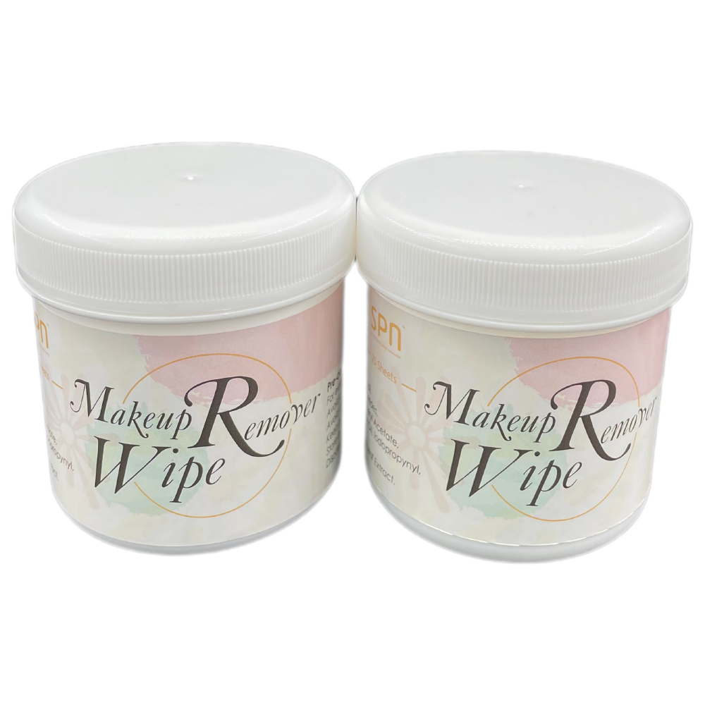 100ct Makeup Remover Wet Facial Cleansing Cosmetic Oil Free Wipes Aloe Vera Makeup Remover Face Wipes