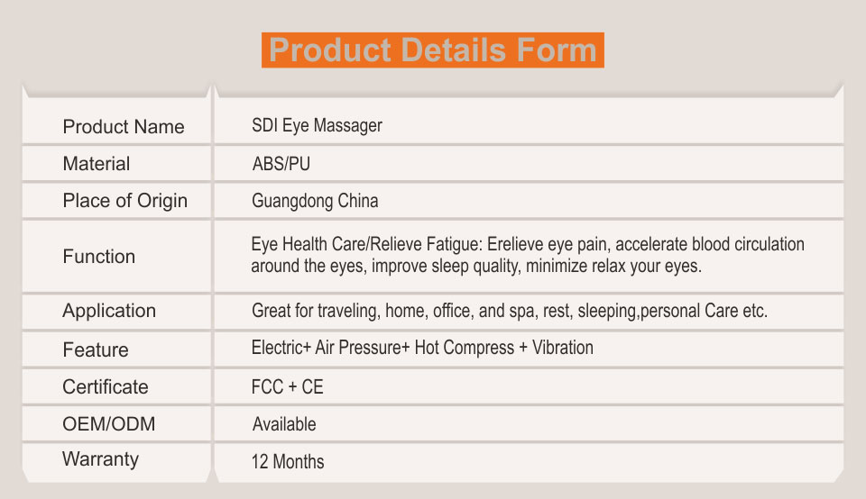Eye Massager Detail 3