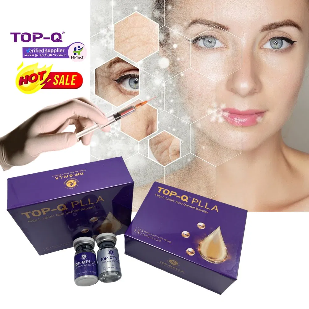 Top-Q New Products Plla Invasive Injectables Poly-L-Lactic Acid 365mg Treatments Reducing Blemishes and Acne Scarring