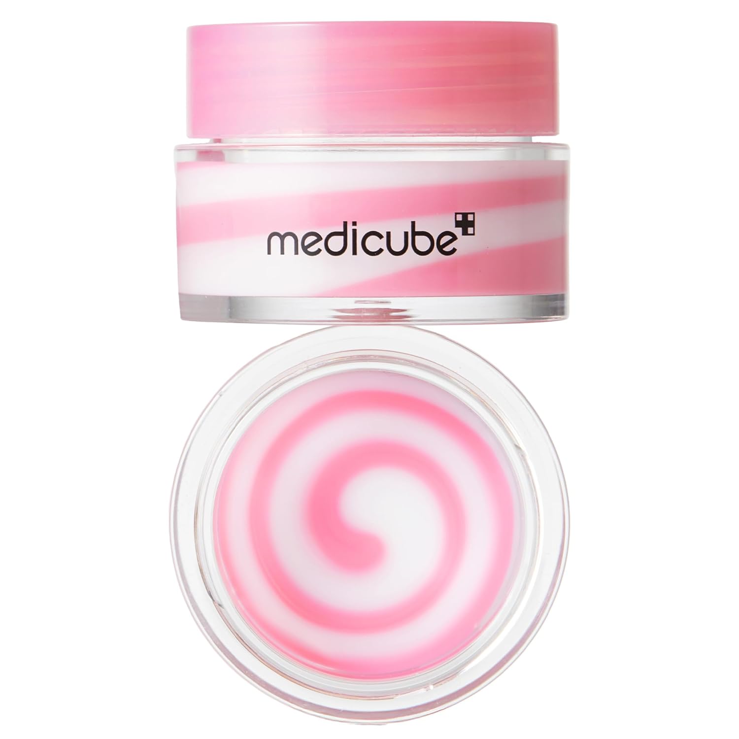 medicube PD RN Lip Sleeping Mask Glow Balm Salmon Collagen Shea Butter for Softer Lips Moisture Overnight and Daily Lip Care