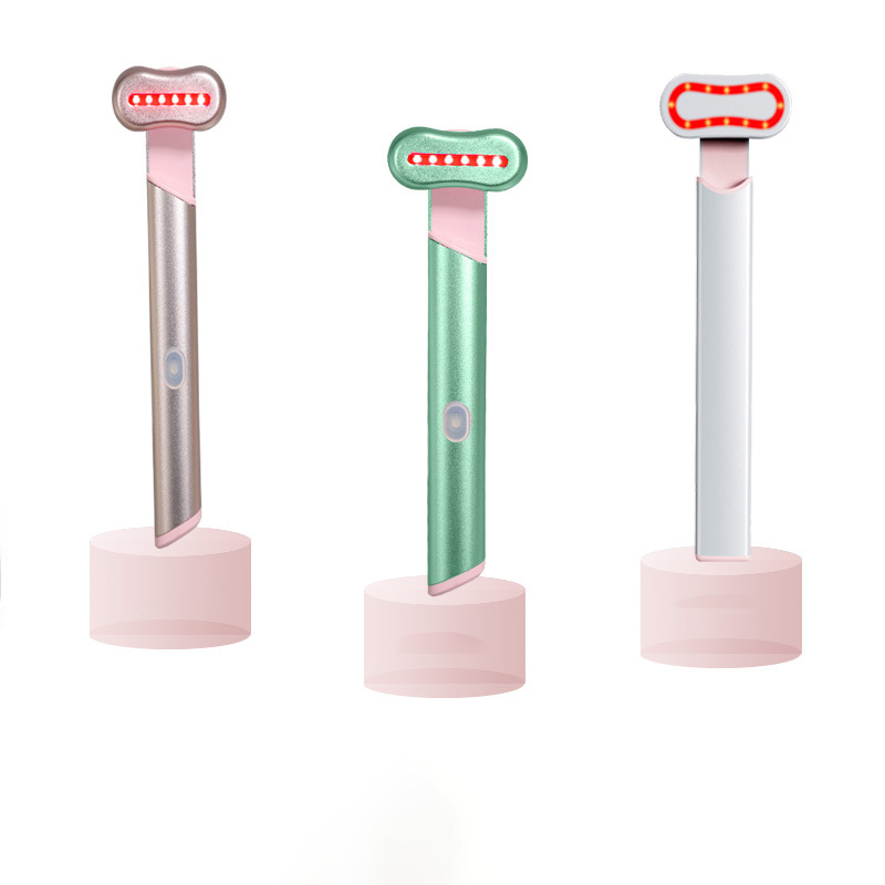 Household Handheld Eye Massager Wand with Skin Tightening &amp; Dark Circles Relief Compact Portable Electric Eye Care Device