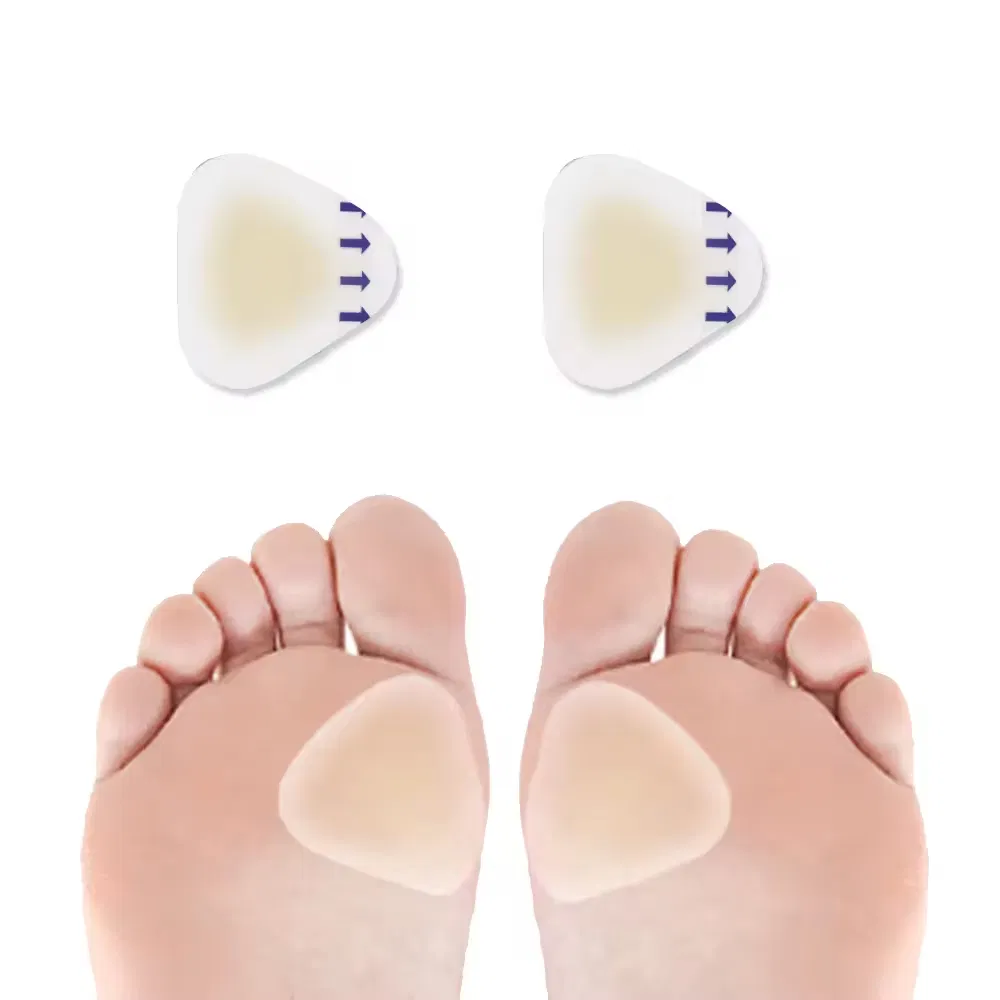 Adhesive Hydrogel Foot Plasters - Ultra-Thin Blister Treatment for Shoes &amp; Boots