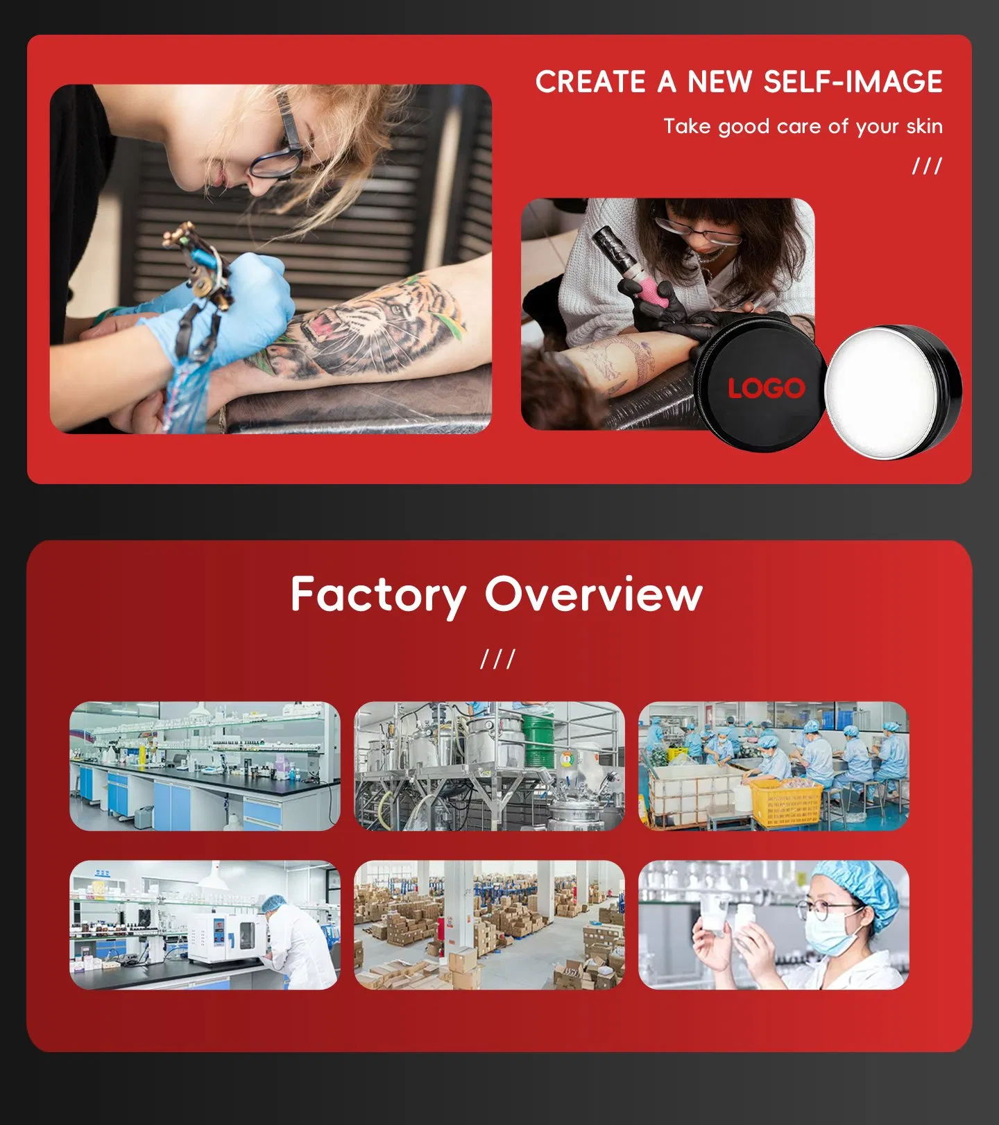 Transparent Gel in Hygienic Tube for Safe Tattoo & Skin Treatments