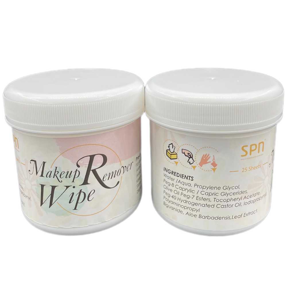 100ct Makeup Remover Wet Facial Cleansing Cosmetic Oil Free Wipes Aloe Vera Makeup Remover Face Wipes