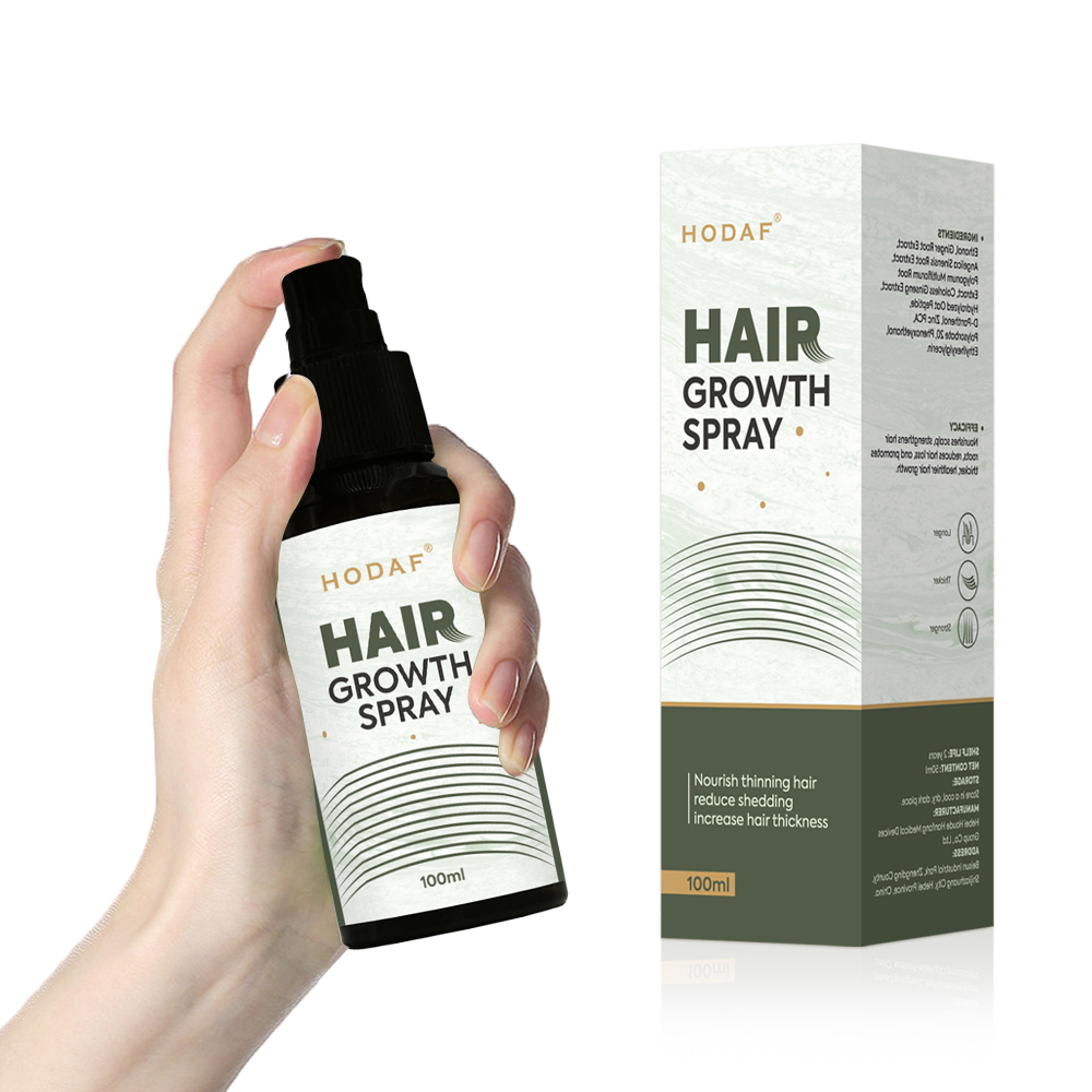 For Men Women Hair Thinning Loss Fast-Acting Scalp Treatment Spray Pure Natural Plant Ingredients Organic Oil Growth Solution