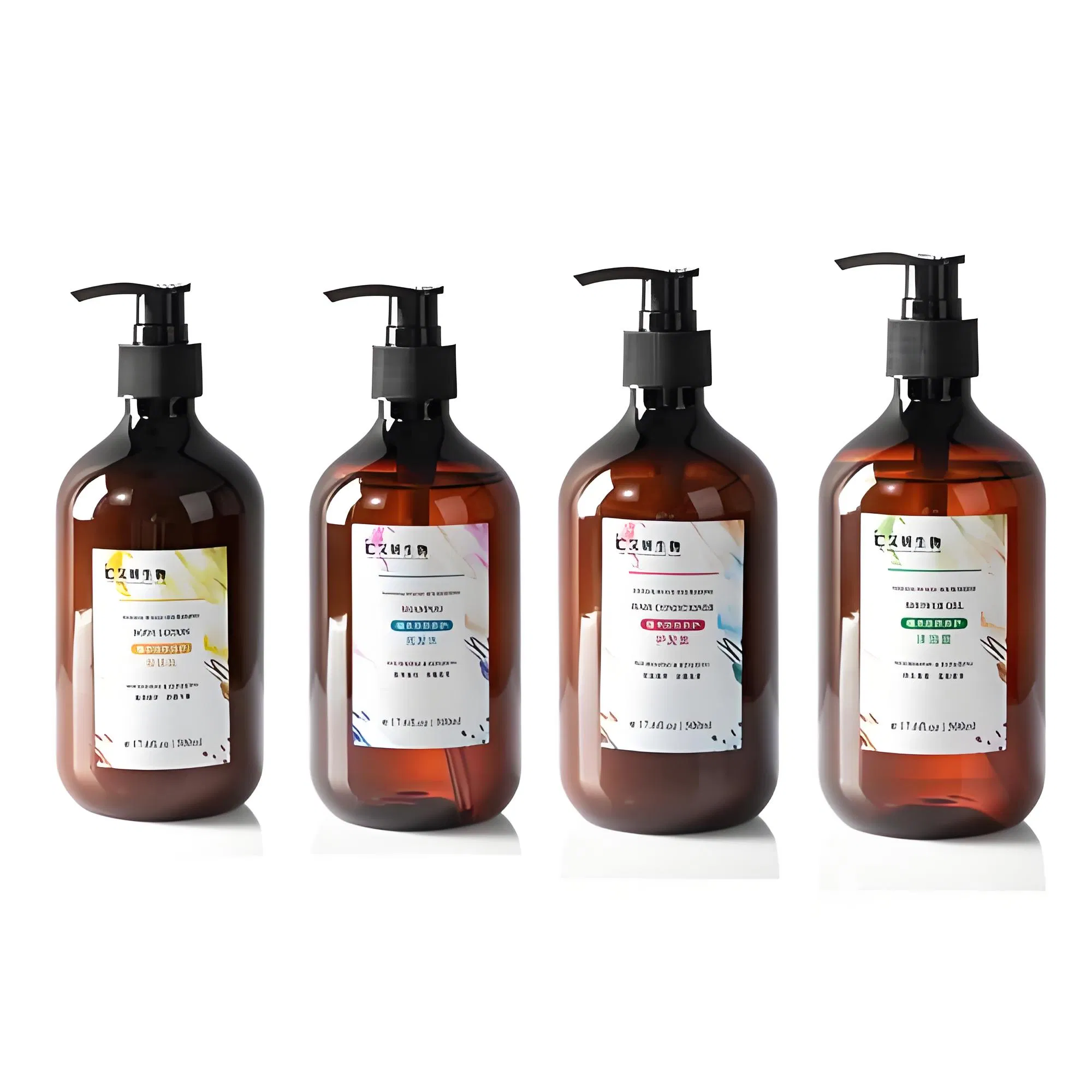 Hotel Wall Bracket Pump Bottle 300ml Shampoo and Body Wash Hand Wash for Hotel