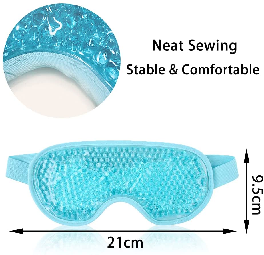 Hot And Cold Therapearl Compress Gel Eye Mask Bag Hot And Cold Eye Mask Relaxing Eye Mask
