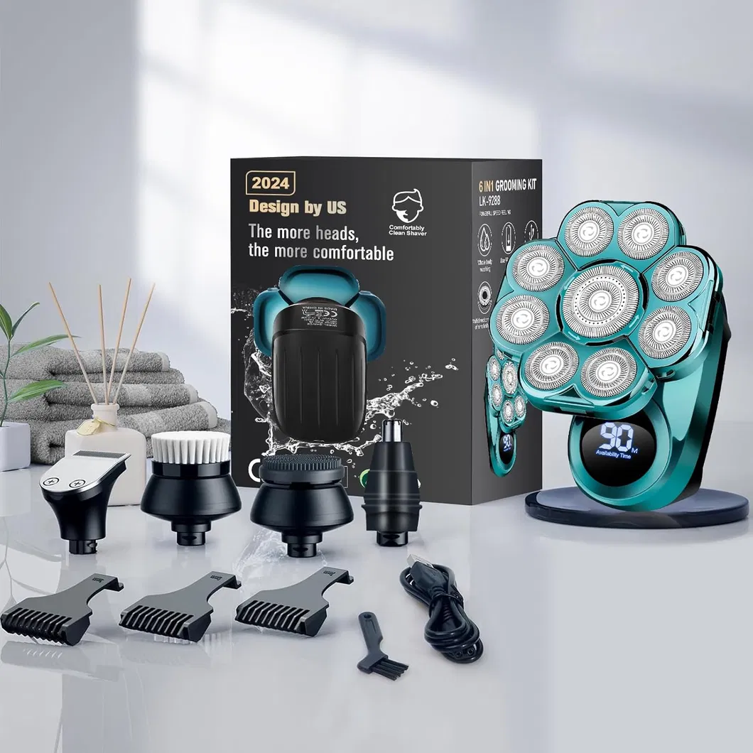 Advanced Electric Shaver with Precision Trimmer for Men's Grooming