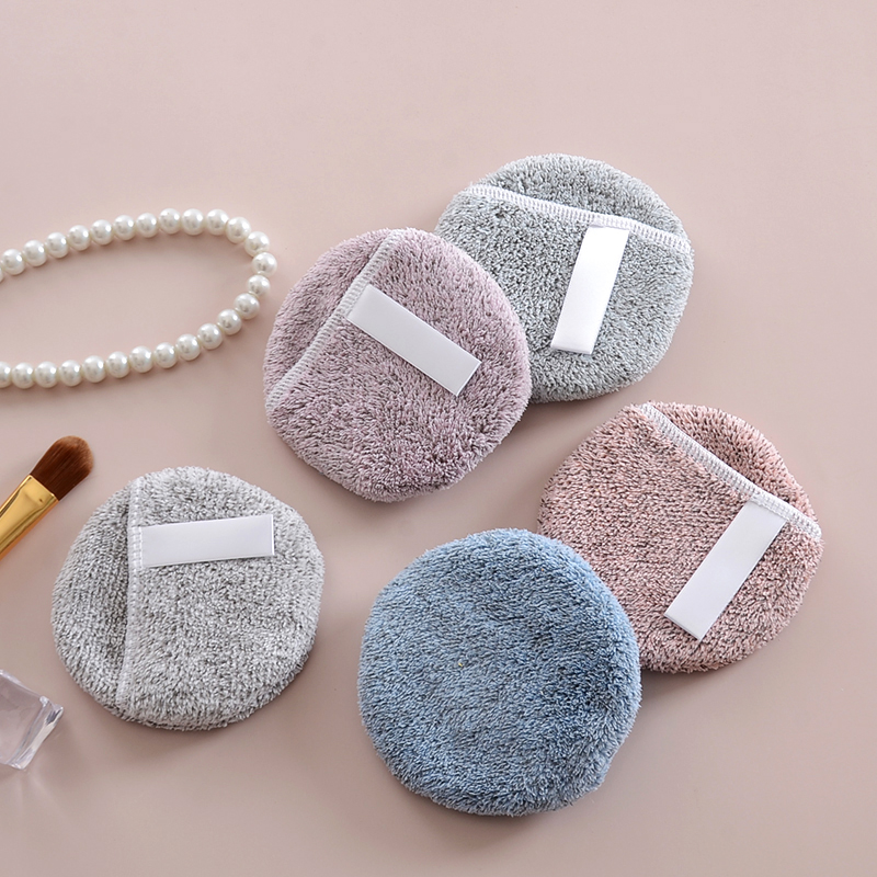 Reusable Bamboo Makeup Remover Pads Soft Microfiber Pocket Pads Facial Cleansing Gloves Mitt Washable Makeup Remover Cloth Wipes