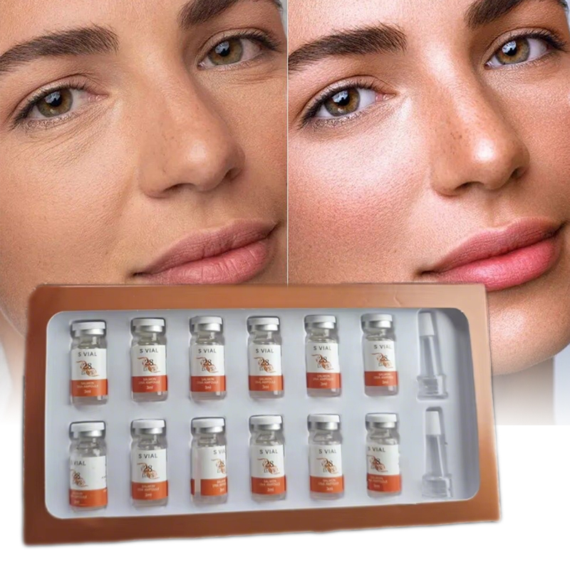 Super Fast Effect Salmon DN Ampoule 12 Days Salmon Stem Cell Serum for Intensive Hydrating Skin Care Lifting Best Review Ampoule
