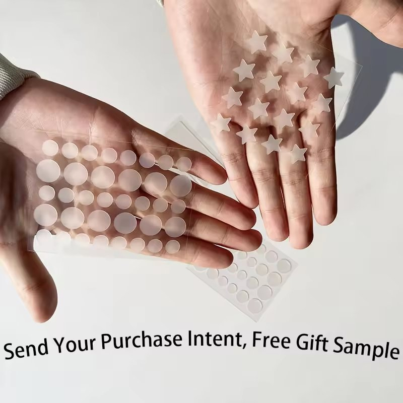 Transparent Hydrocolloid Pimple Patches: Invisible Spot Treatment for Face Zits