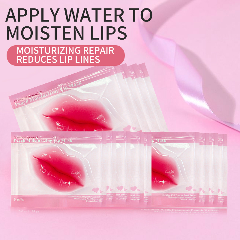 Hot Selling Wrinkle Moisturizer Care Crystal Collagen Lip Care Mask Lips Sleeping Mask