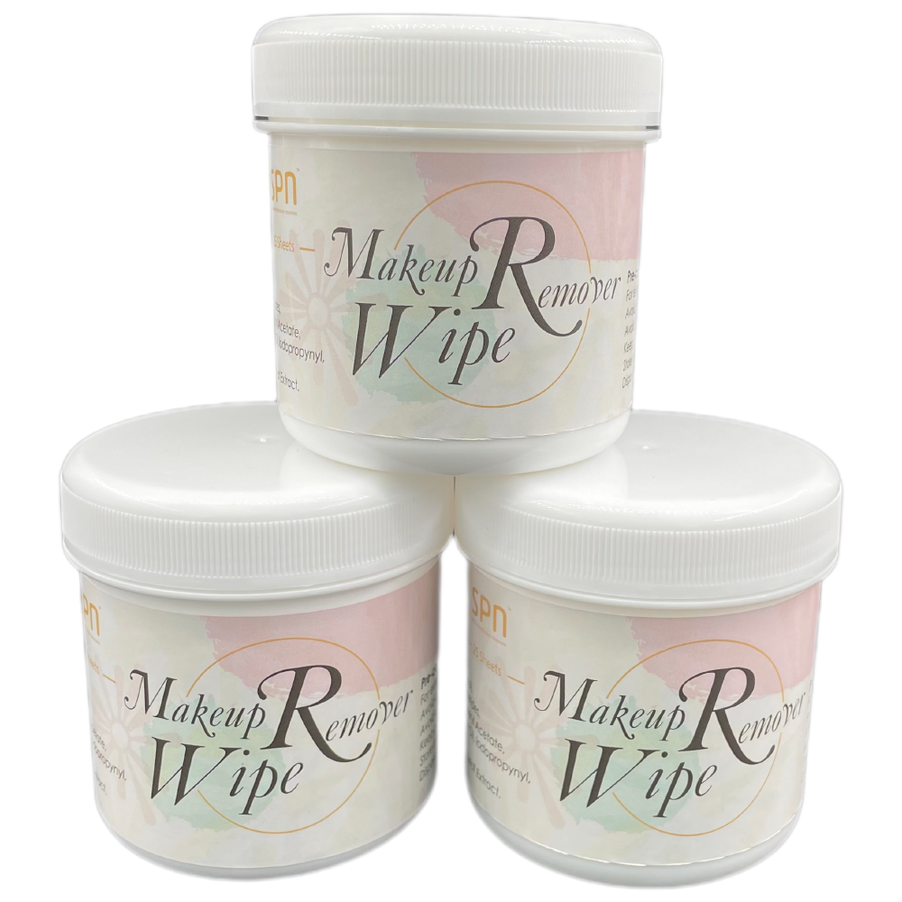 100ct Makeup Remover Wet Facial Cleansing Cosmetic Oil Free Wipes Aloe Vera Makeup Remover Face Wipes
