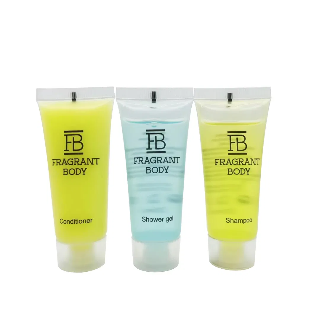 25ml Mini Size Shampoo Wholesale Private Label Hotel Amenities Disposable Body Wash