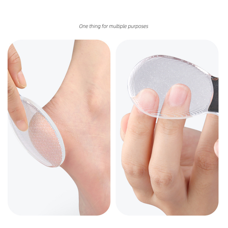 Nano Foot File Callus Remover Glass Professional Pedicure Scrubber Foot Care Pedicure Tool for Hard Cracked Dry Skin Removal