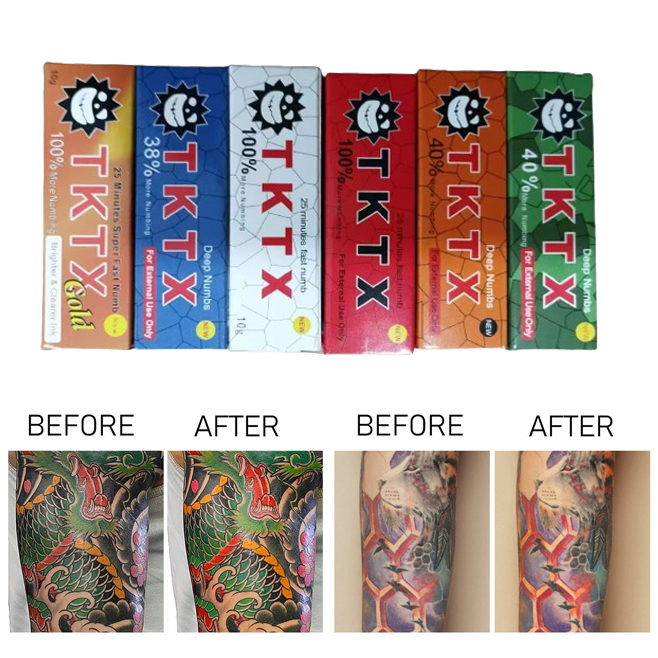 Professional Numbing Gel Tube for Laser Treatment &amp; Skin Prep