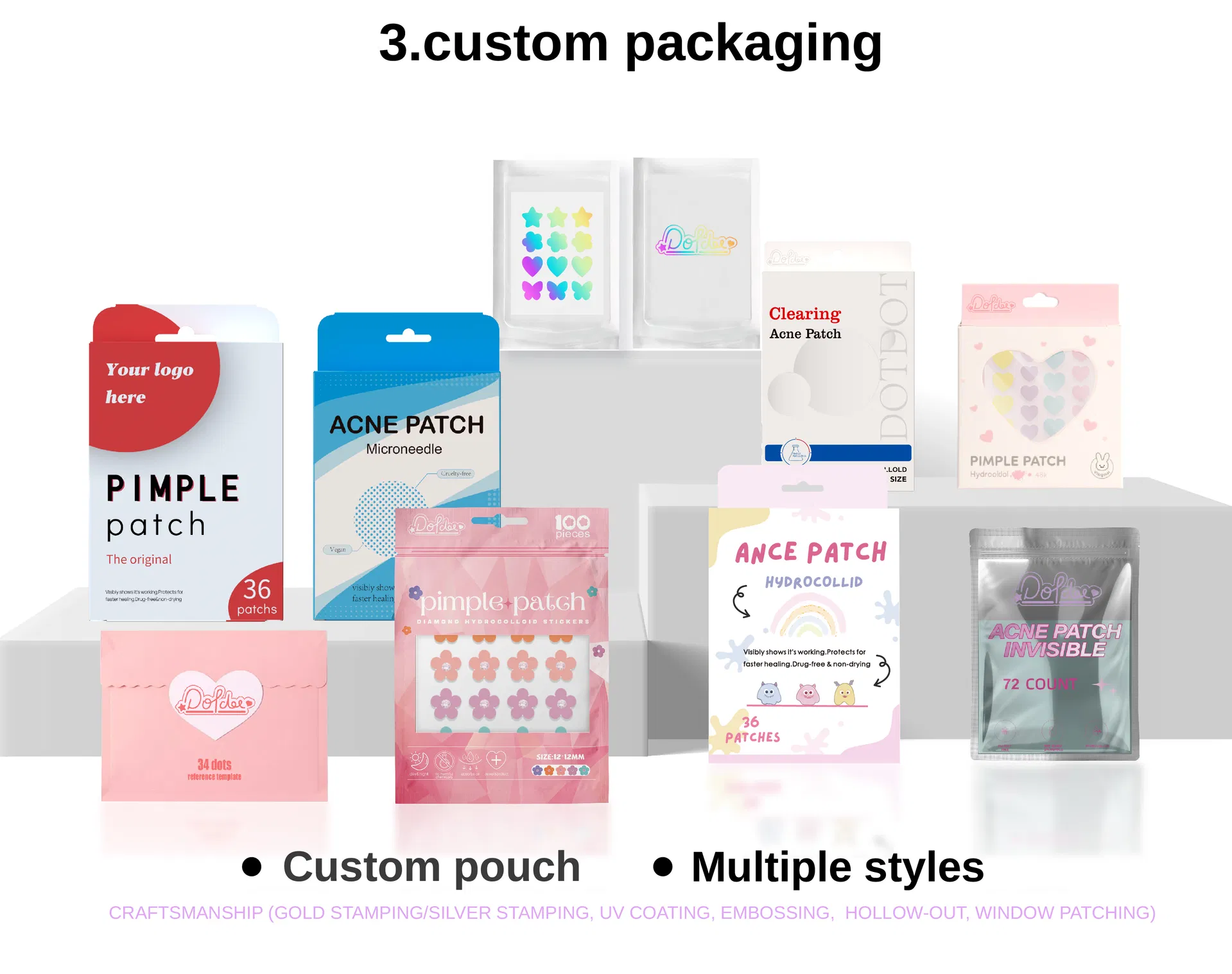 Cute Pimple Patches: Colorful Hydrocolloid Acne Treatment