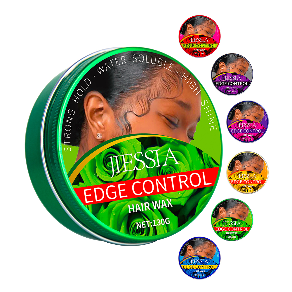 Hot Selling Coloring Color Styling Gel Natural Strong Hold Red Hair Edge Control