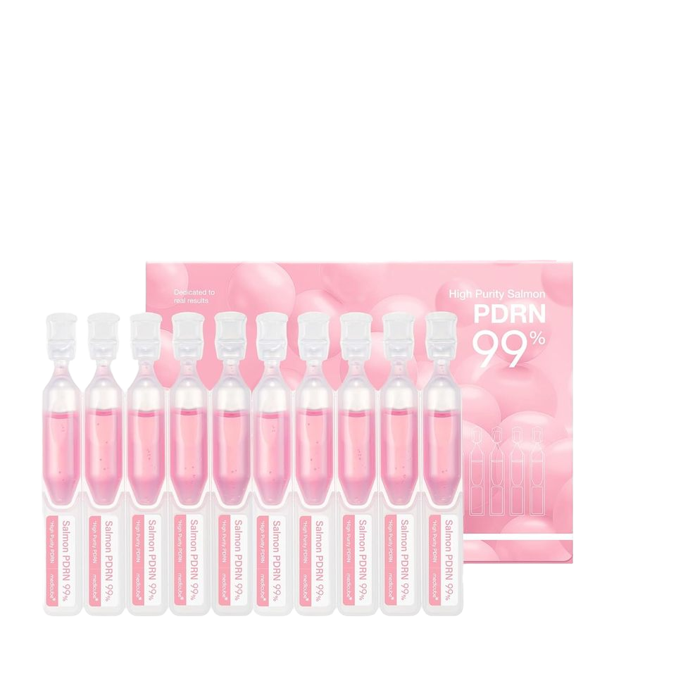 Medicube Factory Wholesale Korean Skincare Salmon DNA PDRN Pink One Day Serum 99% Intensive Ampoule Collagen Glutathione 10units