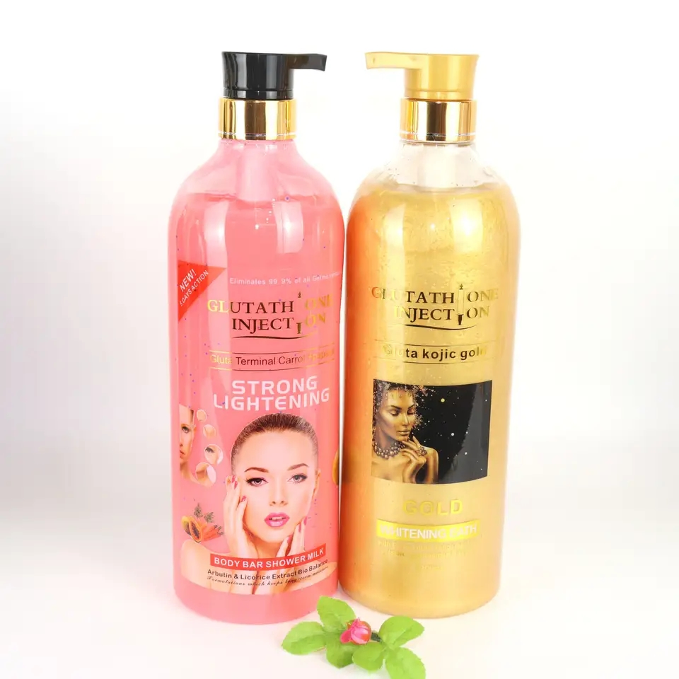Lightening Gluta Injection Kojic Organic Strong Whitening Bath Body Wash