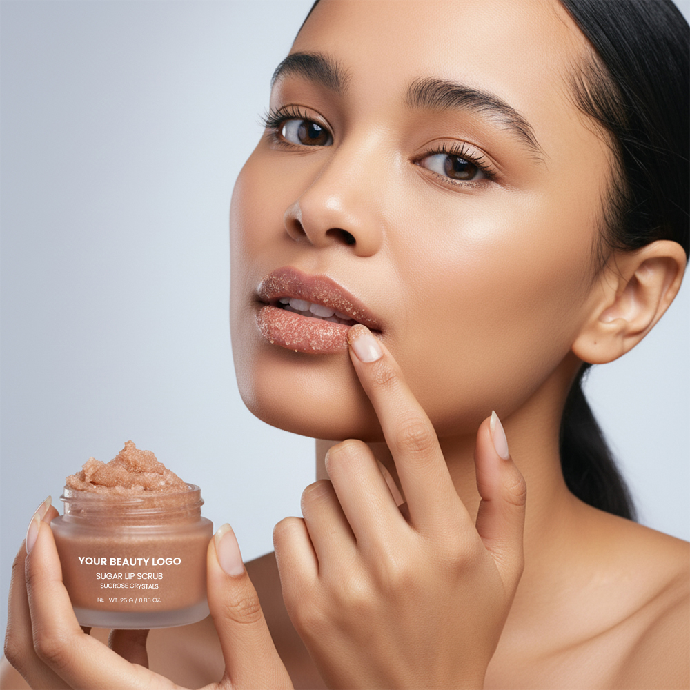 Sugar Lip Scrub Offers Exfoliating Lip Care with Gentle Sugar to Remove Dead Skin Smooth and Moisturize Dry Lips for Makeup Prep