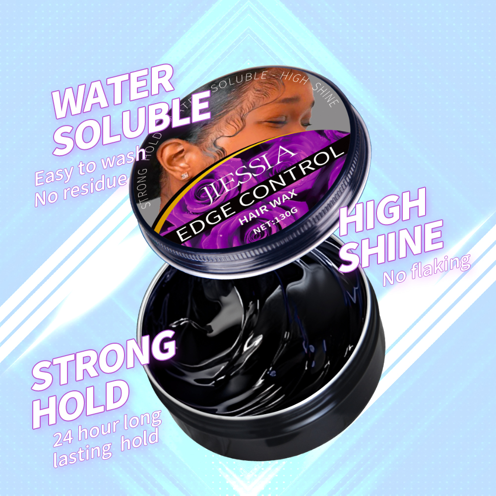 Hot Selling Coloring Color Styling Gel Natural Strong Hold Red Hair Edge Control
