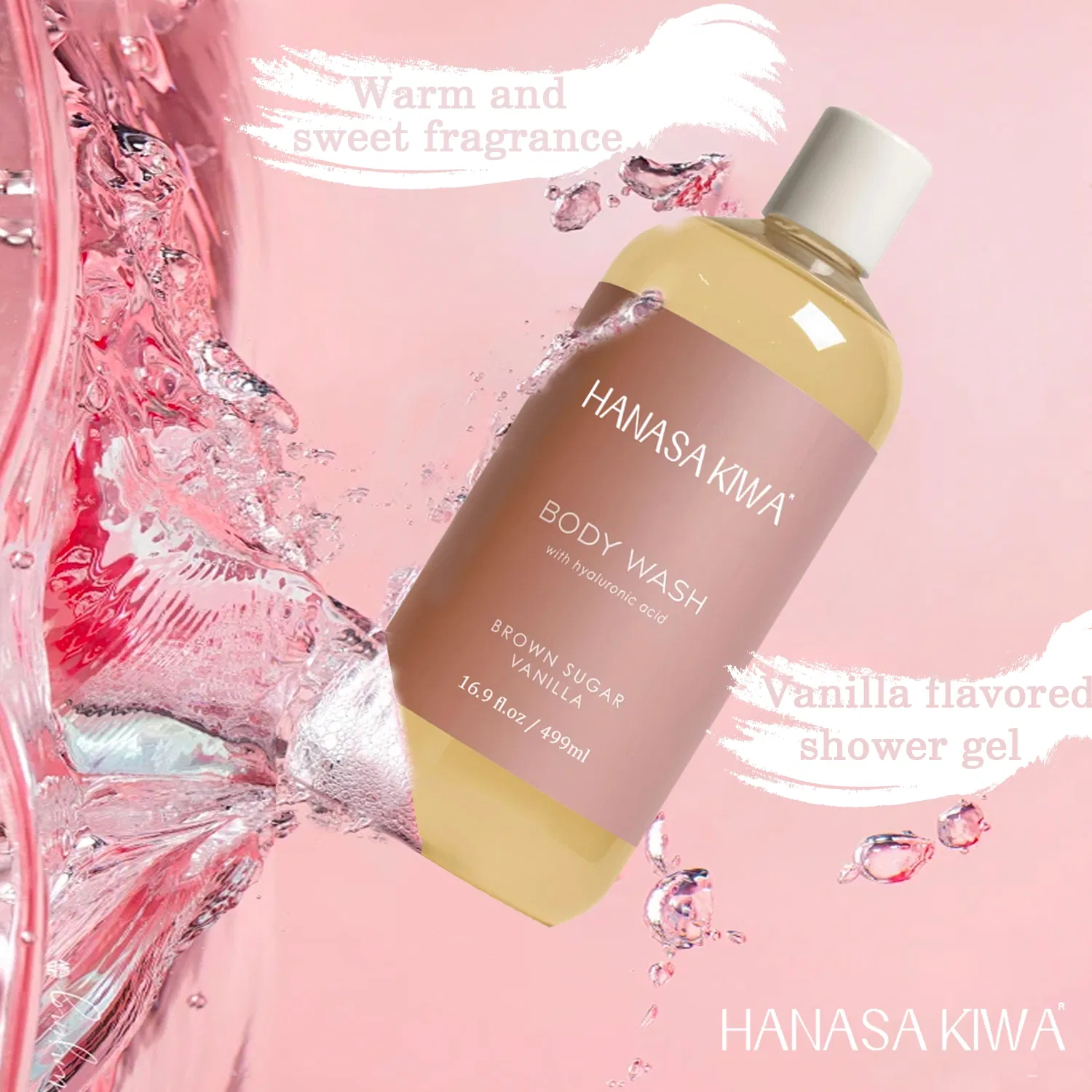 Natural Plant-Infused Body Wash Cleansing Moisturizing Refreshing Skin