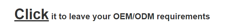 OEM ODM Customization Process