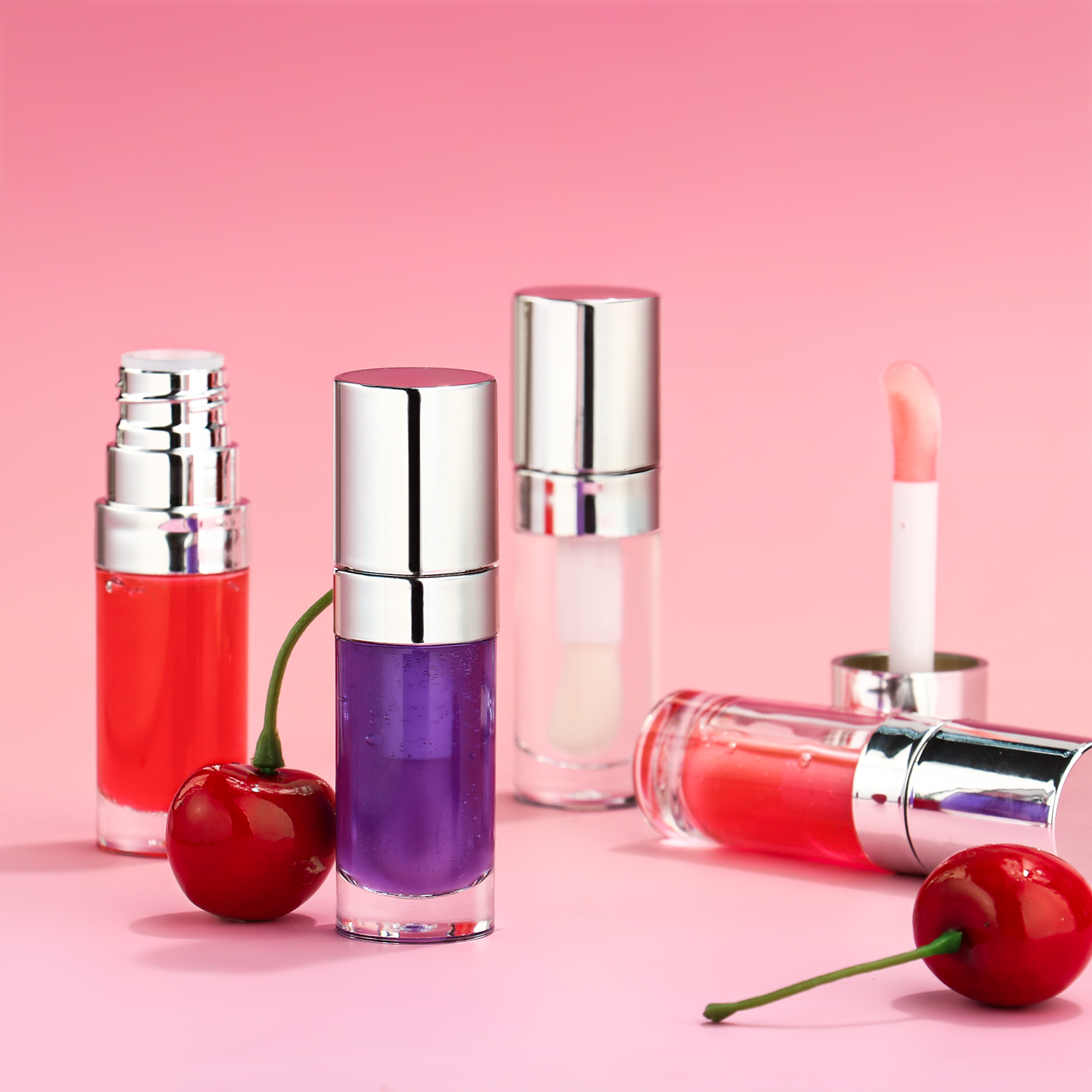 Non-Sticky Lip Oil Private Label Hydrating Moisturizing Lip Care Vegan Lip Gloss Long Lasting Fruit Custom Lipoil