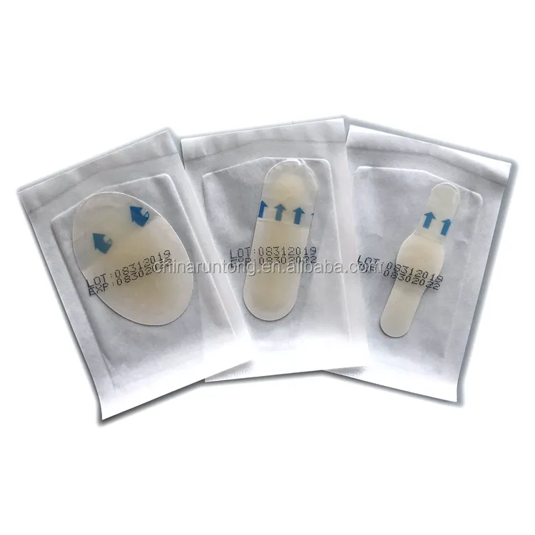 Adhesive Hydrogel Foot Plasters - Ultra-Thin Blister Treatment for Shoes & Boots