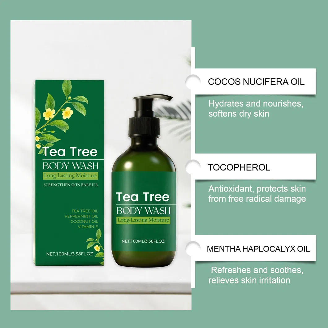 Tea Tree Herbal Gentle Cleansing Shower Gel