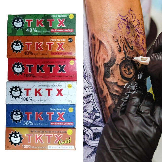 Transparent Gel in Hygienic Tube for Safe Tattoo &amp; Skin Treatments