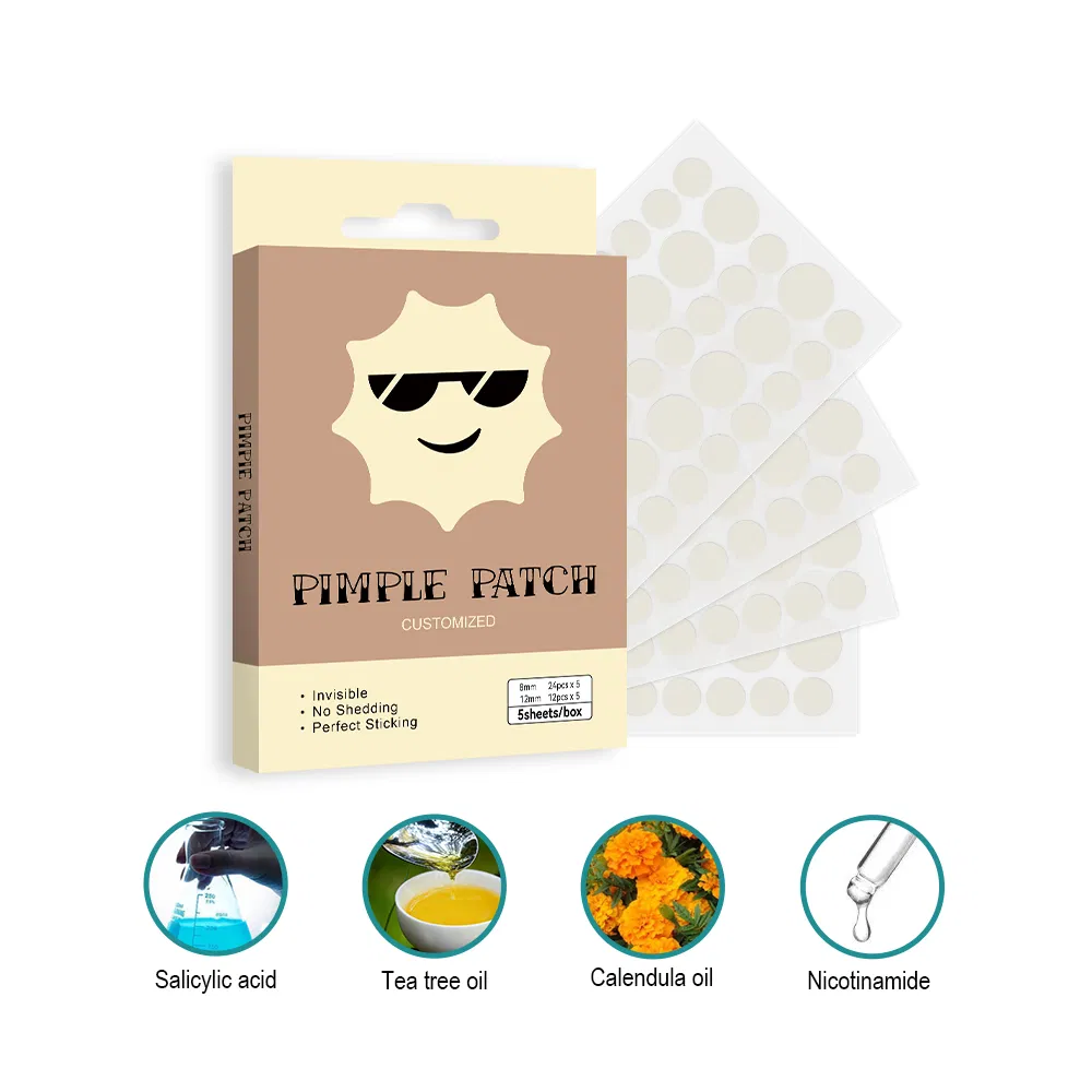 Private Label Custom Hydrocolloid Acne Patches
