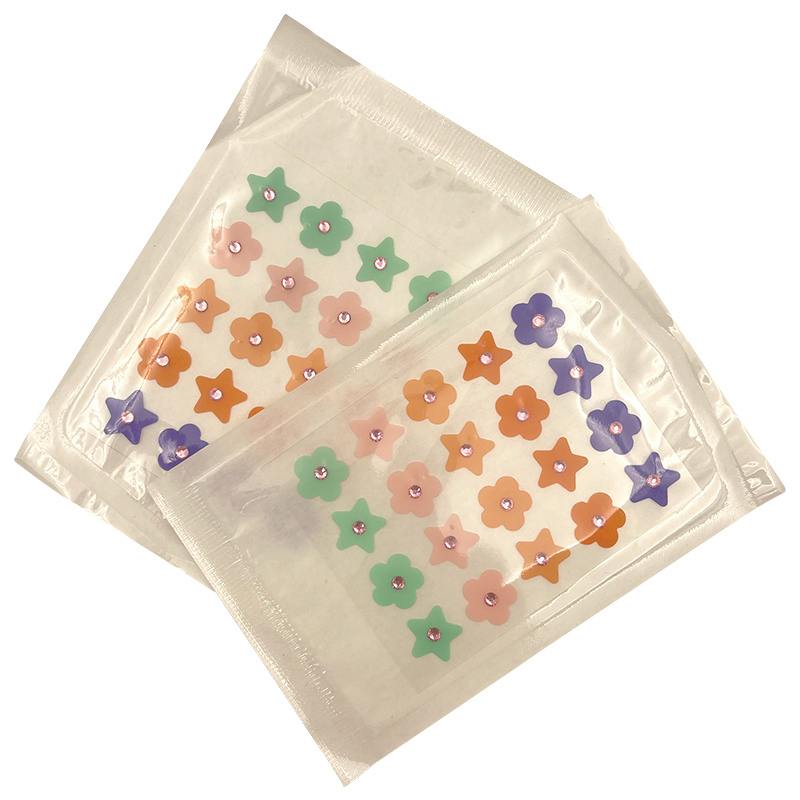 Professional OEM Manufacturer of Multi Shape Acne Patches Custom Hydrocolloid Spot Treatment in Stars, Hearts &amp; Dots