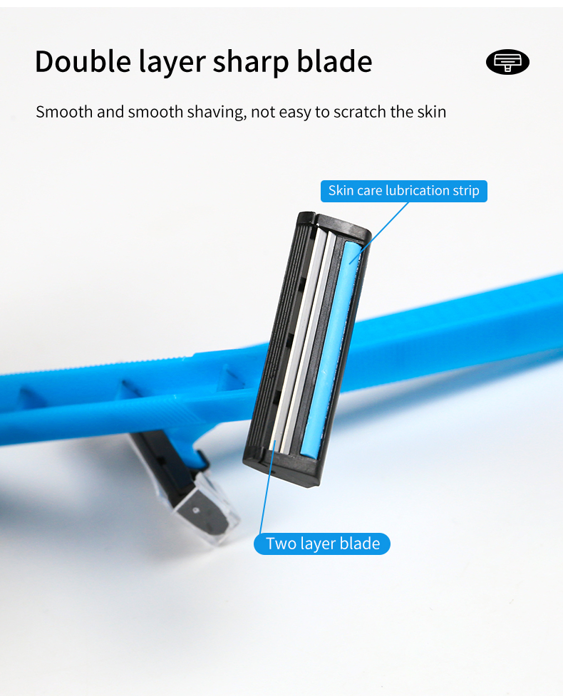 Premium Dual Blade Travel Shaver for Men’ S Grooming