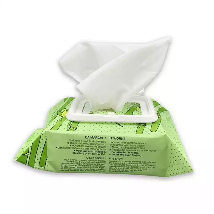 Wholesale 1000 Packs Organic Oil Free Makeup Remover Wet Wipe Custom Logo Cosmetic Cleansing Adults Eco-friendly Feminine Wipes