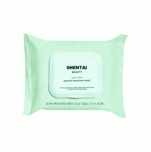 Travel Feminine Individual Facial Eyelid Wipe Makeup Remover Cleansing Face Single Wipes for Adults