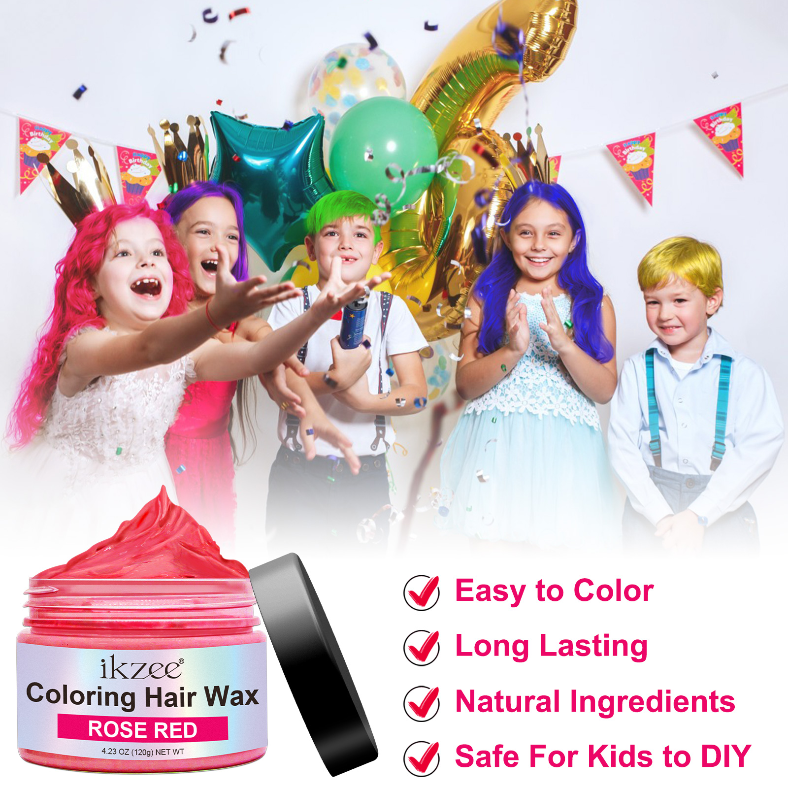 Coloring Hair Wax Showcase 4