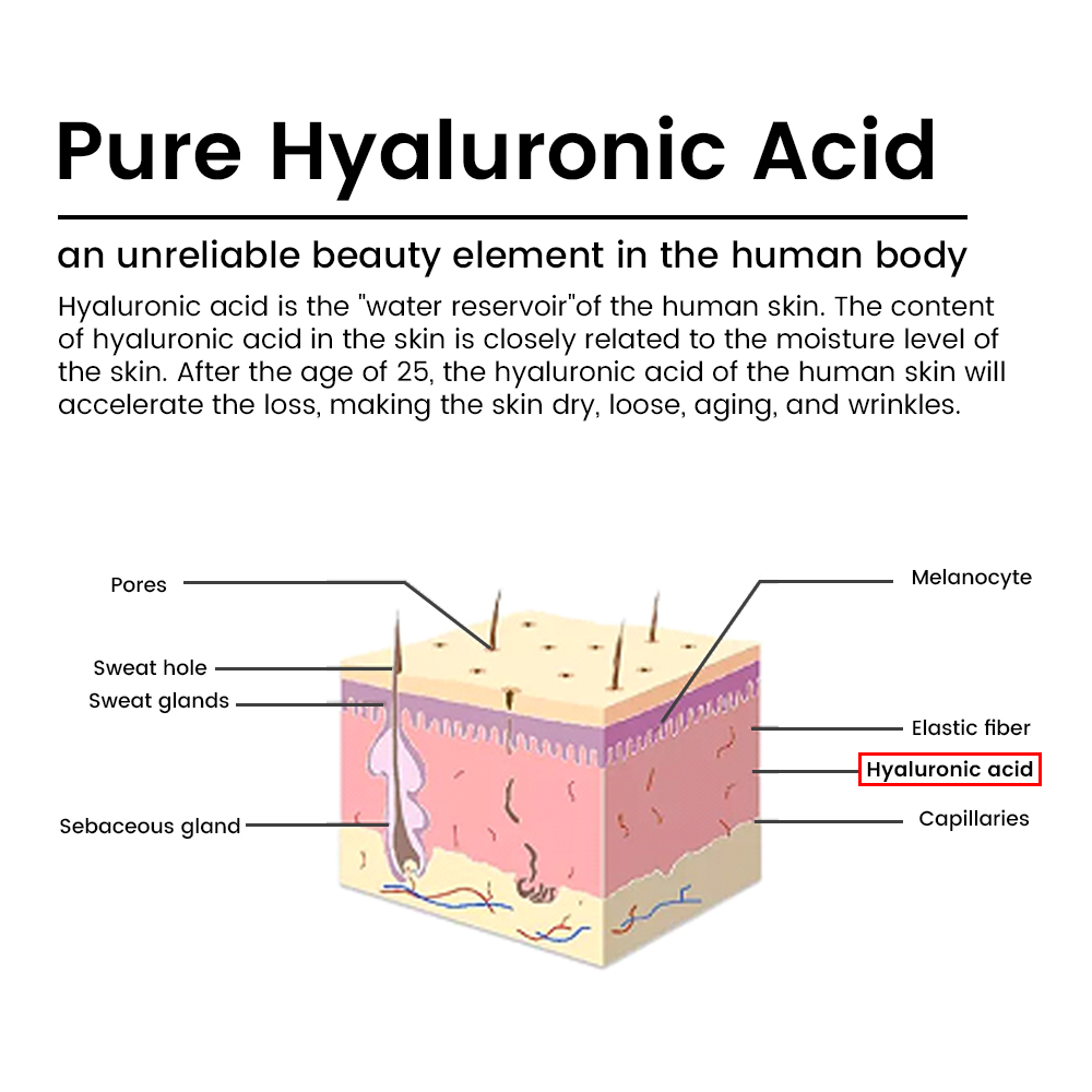 HA Ampoule Peptides Essence Vitamin C Korea Female Boosting Serum Faciales Hyaluronic NANO SYSTEM PROFESSIONAL