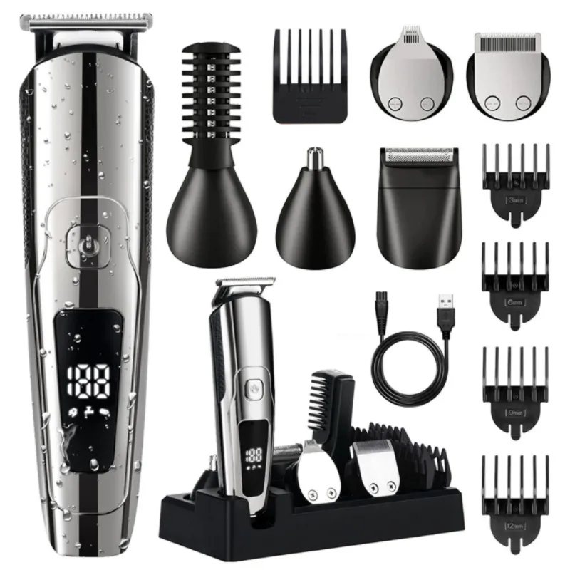 All-in-One Comfortable Safe Men's Body Hair Groomer System