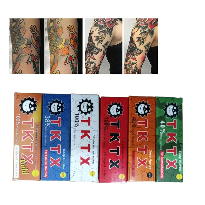 Transparent Gel in Hygienic Tube for Safe Tattoo &amp; Skin Treatments