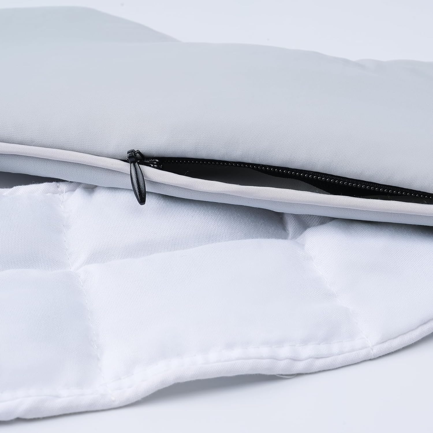 Weighted Eye Mask for Sleep Skin-friendly Light Blocking Eye Pillow Ultra-fine Glass Bead Bag for Headaches, Puffy Eyes , Sinus